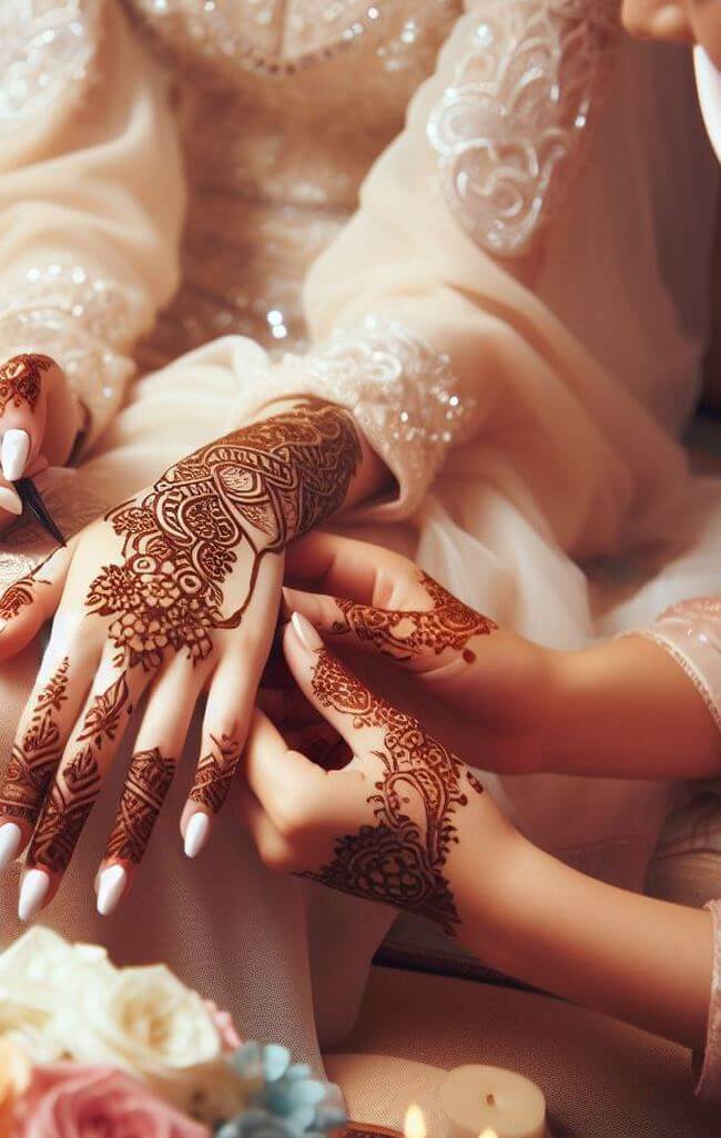 materiel henné pour mariage 